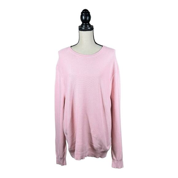 J. Crew Cotton Pique Oversized Sweater Womens Size XL - Picture 1 of 4